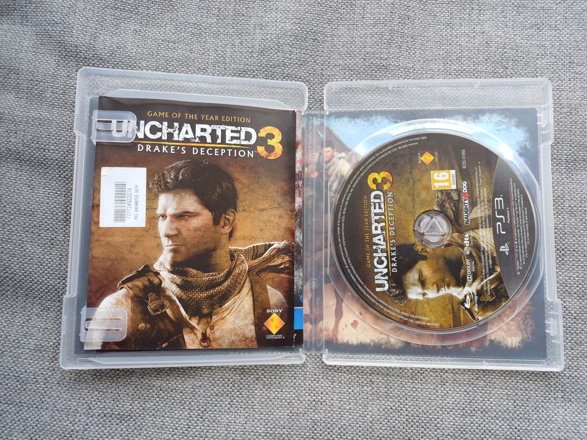 Uncharted 3 Drake'a Deception GOTY PS3