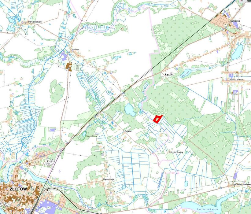 Sprzedam grunty rolne o pow. 2,3123 ha g. Zakrzewo ob.Drożyska Wielkie