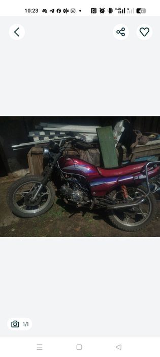 Продам мотоцикл зондер ганс 72