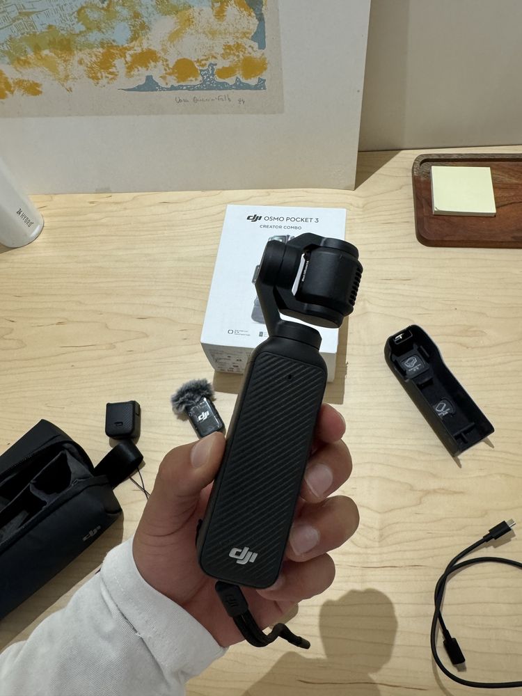 DJI Pocket 3 Creator Combo + Sandisk extreme 256GB