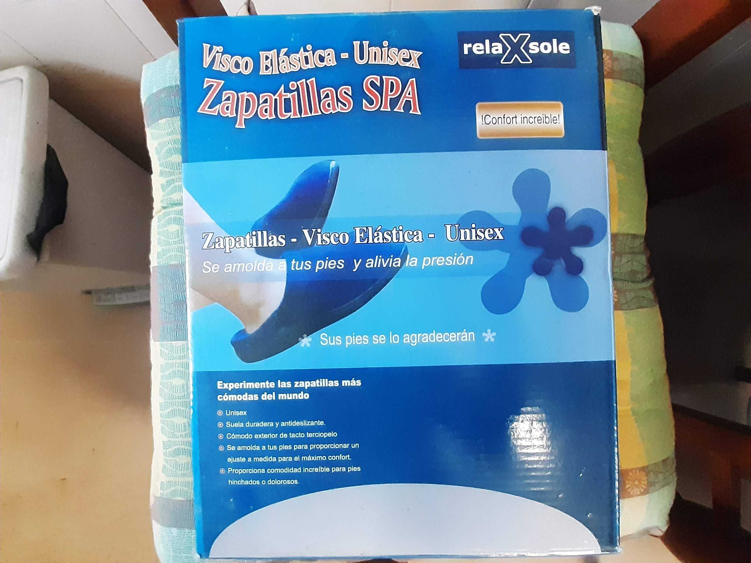 Sapatilhas SPA Visco Elástica Unisexo, L, novas, na embalagem original