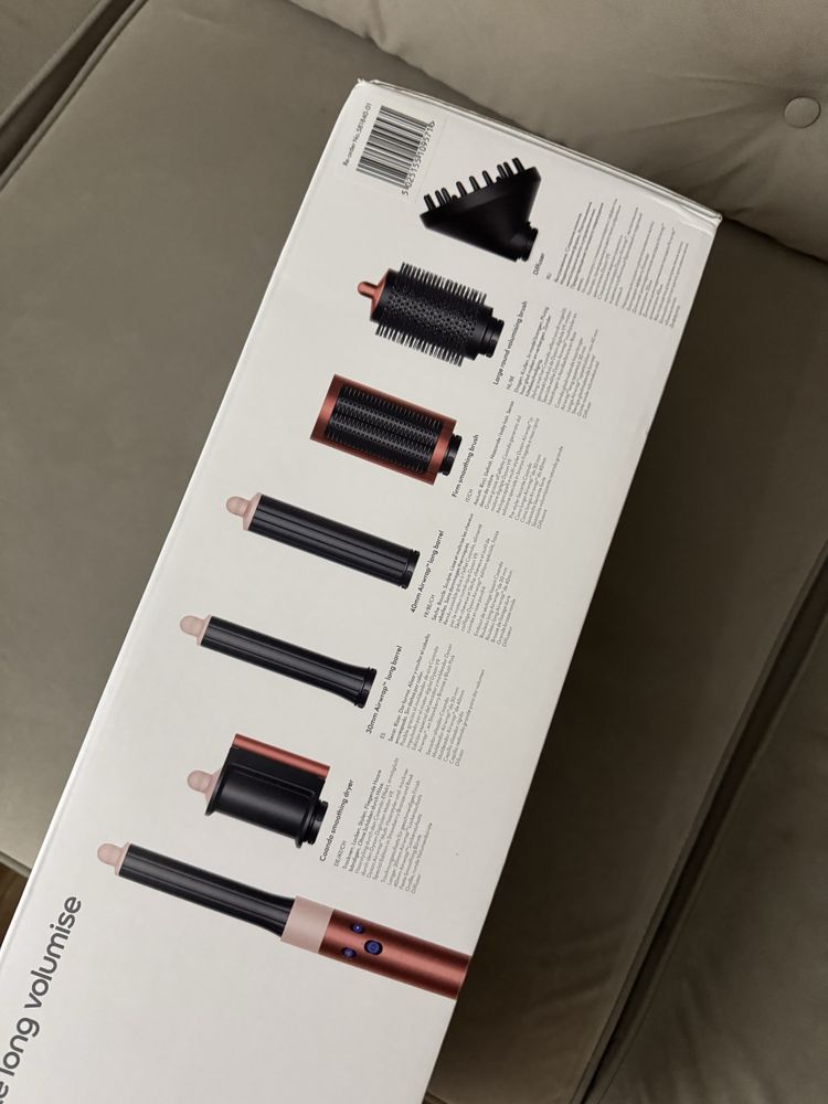 Dyson Airwrap Complete Long Volumise truskawkowy brąz