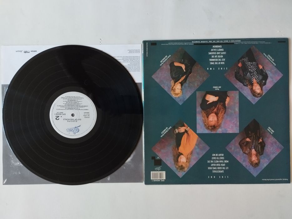 Продам платівки Europe, Van Halen, Vixen,The Boomtown Rats, Bob Geldof