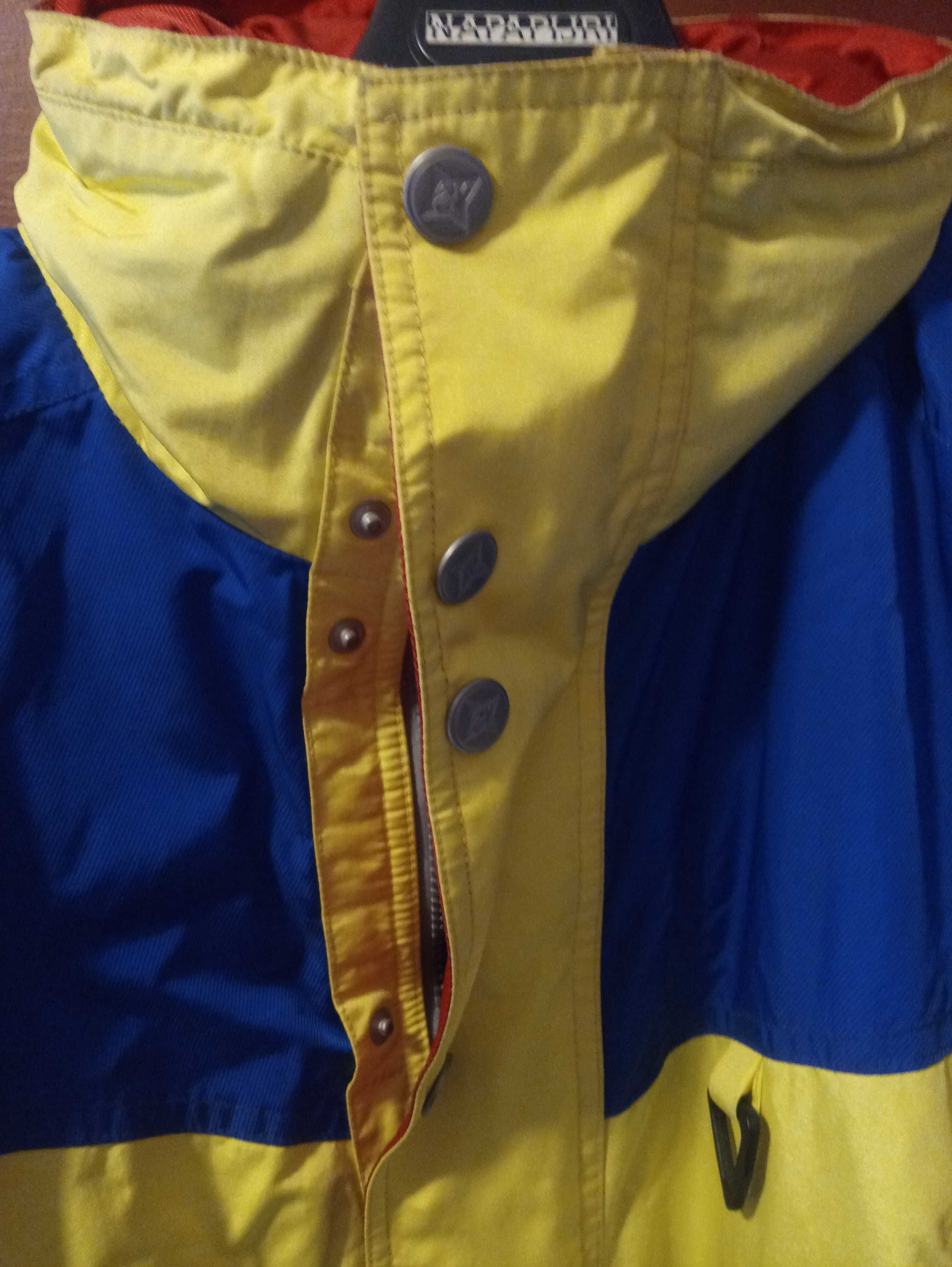 kurtka k2 zimowa żółta