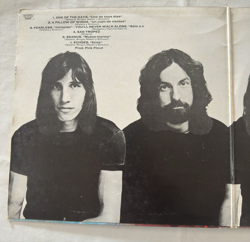 LP Meddle Pink Floyd 1971