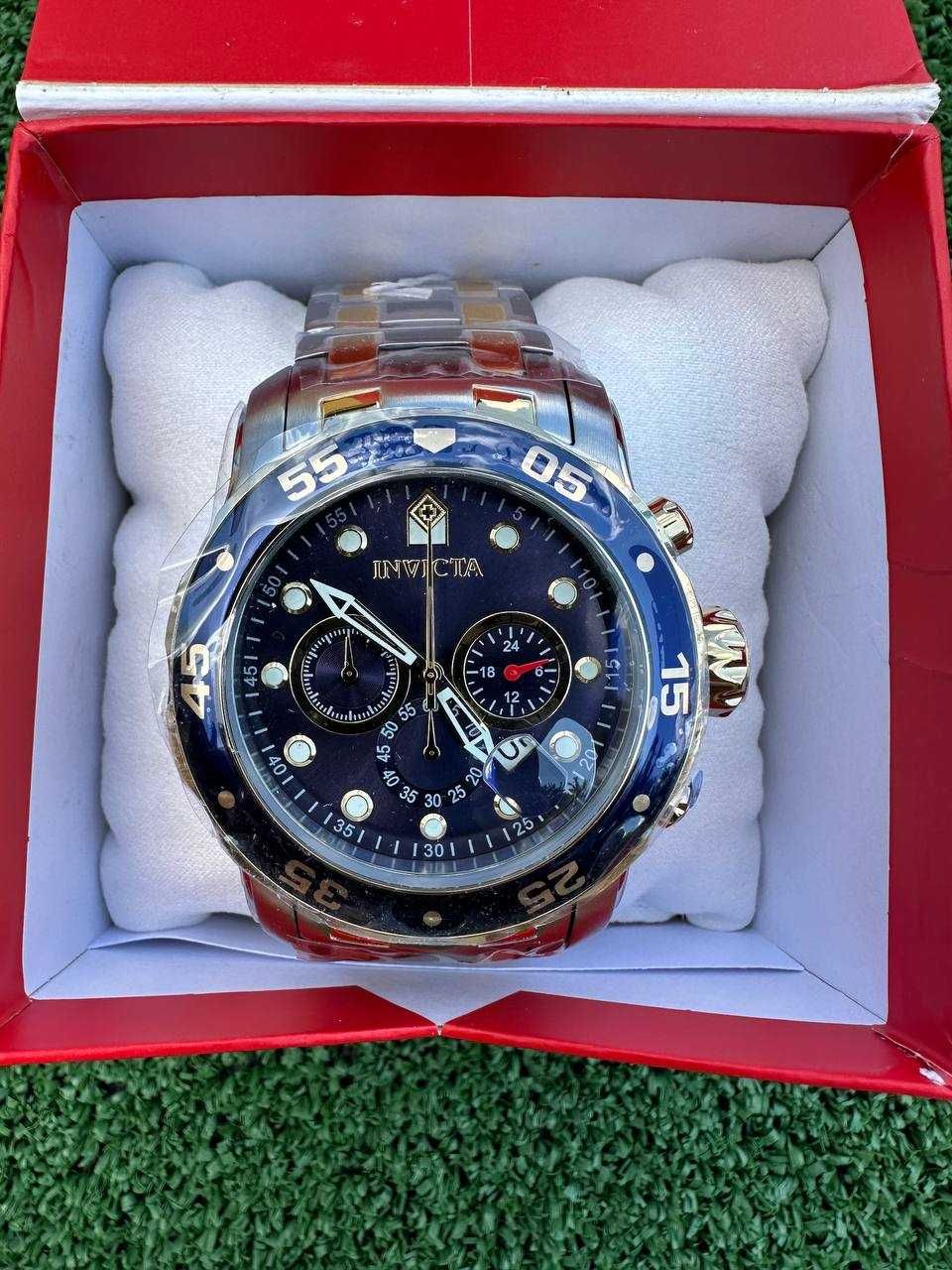 Чоловічий кварцовий годинник Invicta Pro Diver Scuba 48 мм
