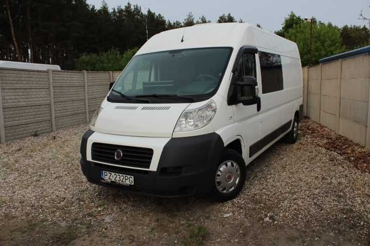 Fiat Ducato 2,3 jtd 7 osób Kamper Klima Tempomat Ładny F vat Zamiana