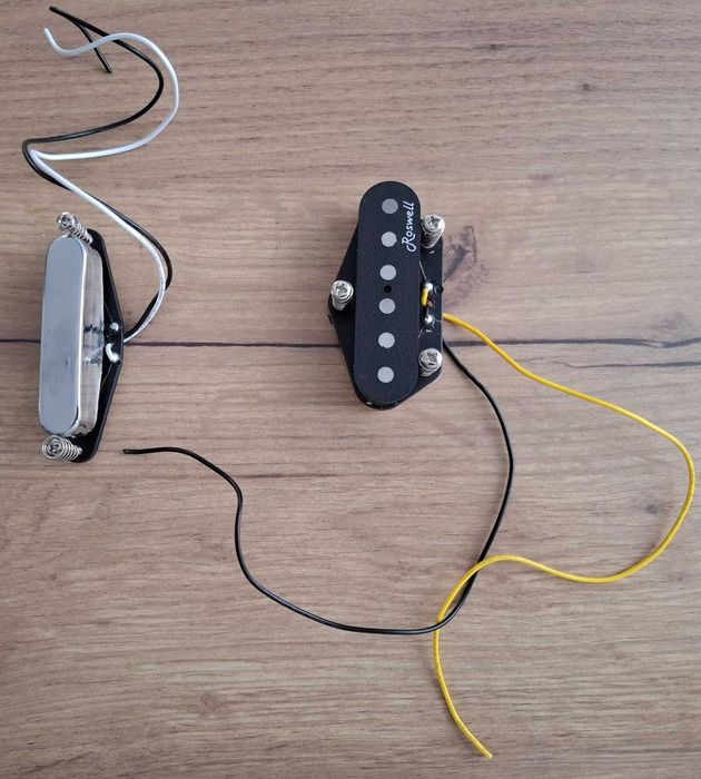 Przetworniki do gitary komplet, TELECASTER, pick-up, stan nowy