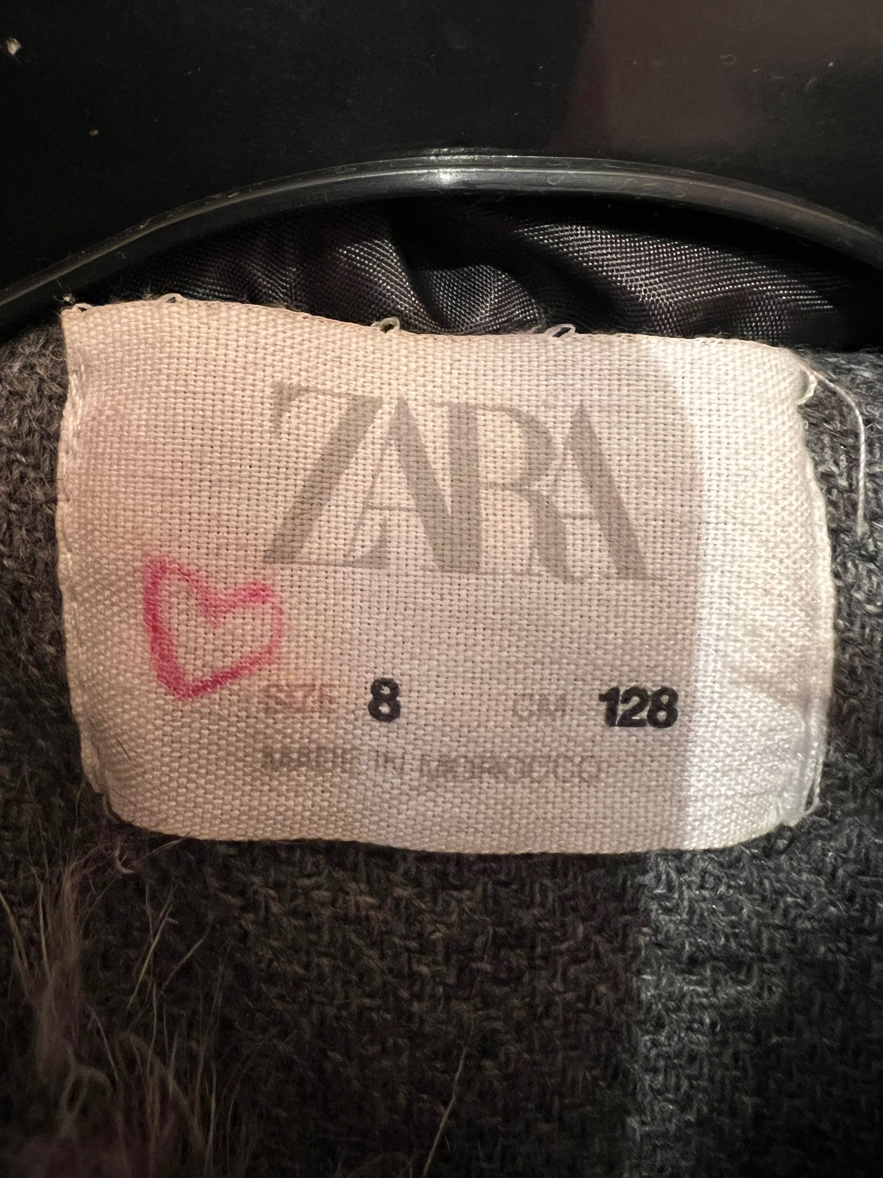Пальто Zara 8 років зріст 128