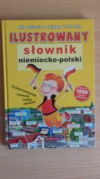 Ilustrowany słownik niemiecko-polski dla dzieci w wieku 7-10 lat