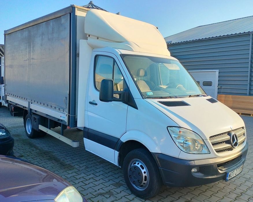 Mercedes-Benz Sprinter 515Cdi  Mercedes Sprinter 515 CDI na bliżniakach , burto firanka 2 str.
