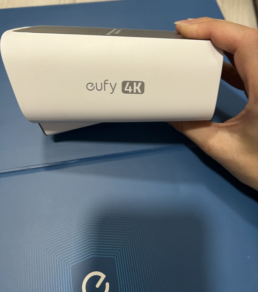 Zestaw kamer zewnętrznych,kamera Eufycam S3 Pro 4szt + stacja bazowa