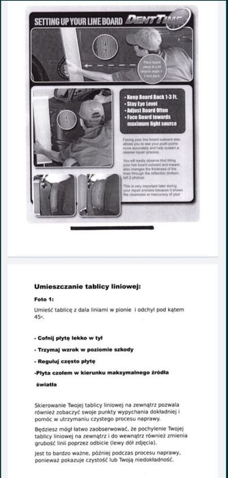 Książka, szkolenie, podręcznik do nauki PDR Paintless Dent Repair