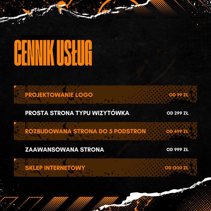 Tworzenie stron www | Sklep internetowy | Strona internetowa | LOGO