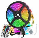 Taśma LED RGB 5m Wodoodporna 5050 Oświetleniowa POLECAM