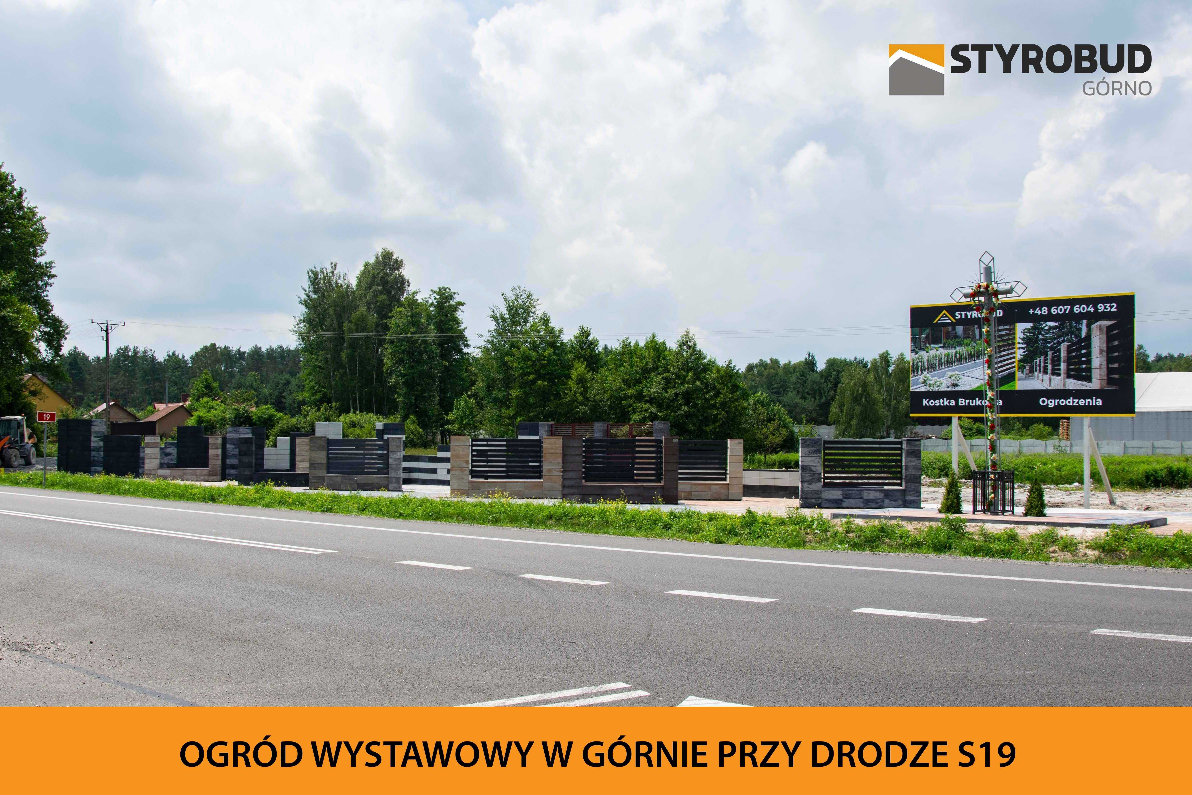 Styrobud Fini™ 360x360x200 Pustak betonowy - pustak ogrodzeniowy