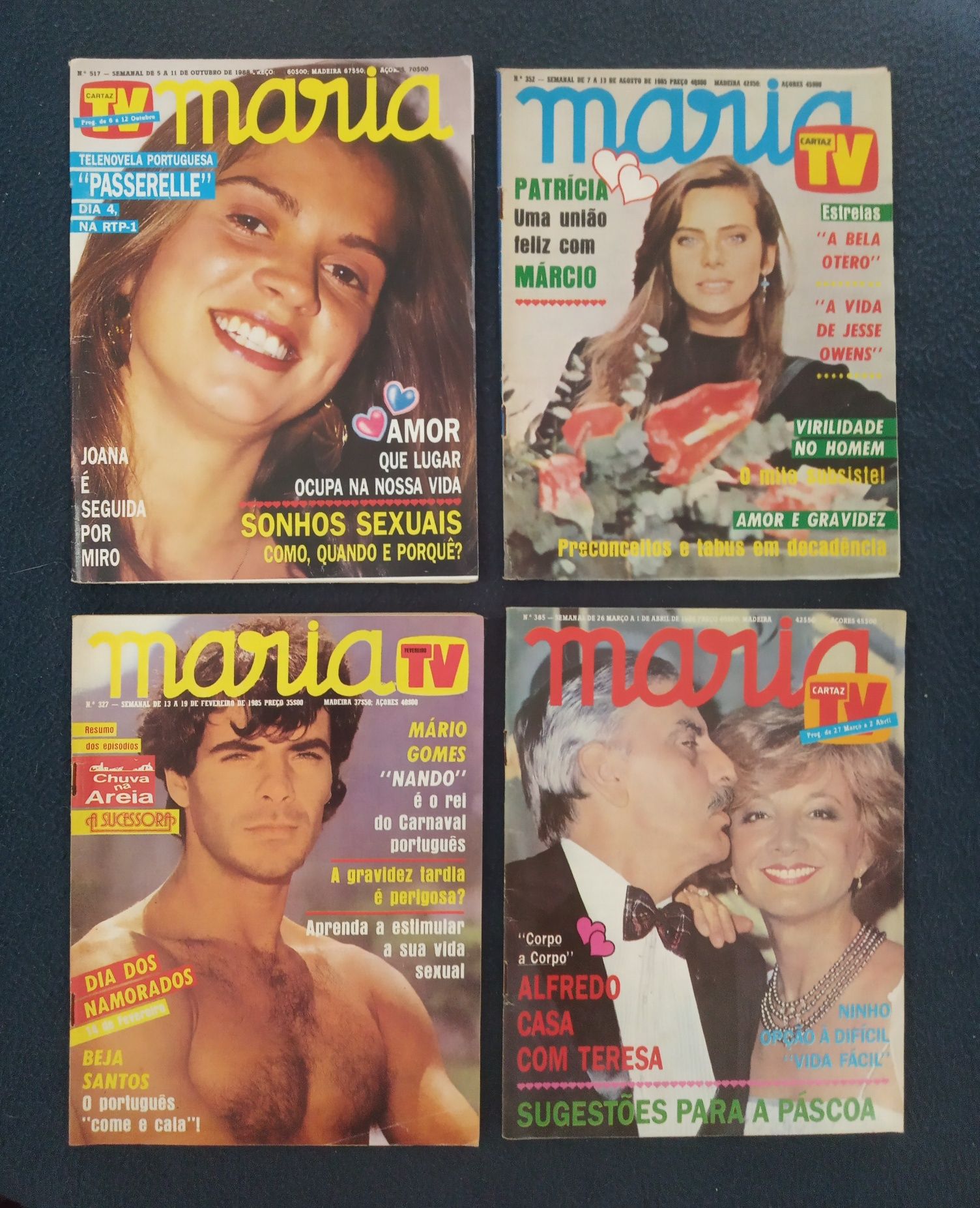 32 revistas MARIA ( anos 80 e 90 )
