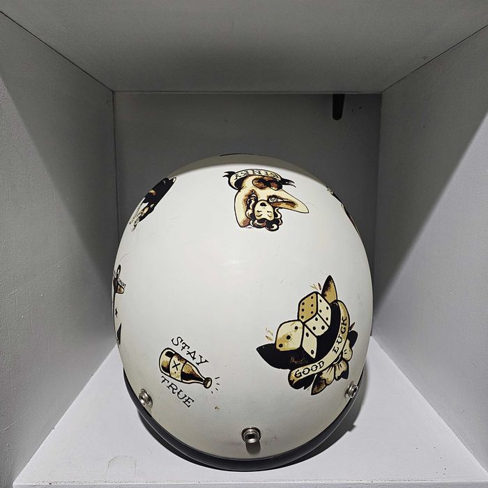 Capacete DMD Retro "Old School" (L)