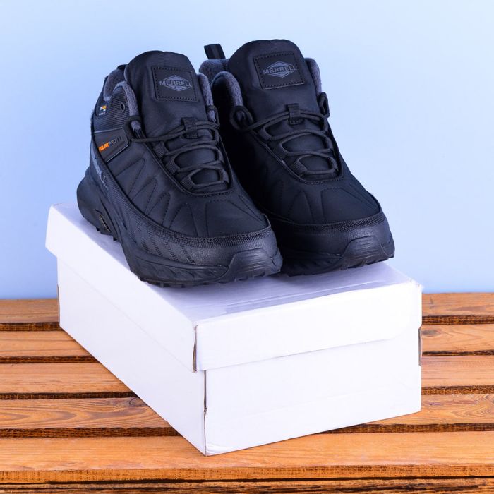 ‼️CORDURA‼️41-46 Merrell Float Pro black / термо gore-tex