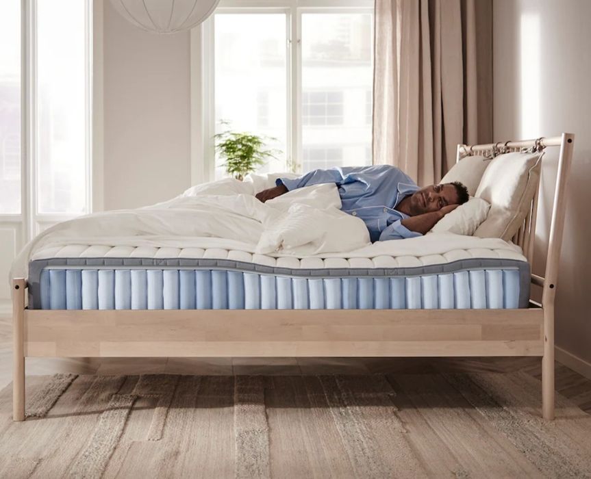 Nowy 1/2 ceny VALEVAG z Ikea materac sprężyny kiesz. gr 24 cm, 80x200