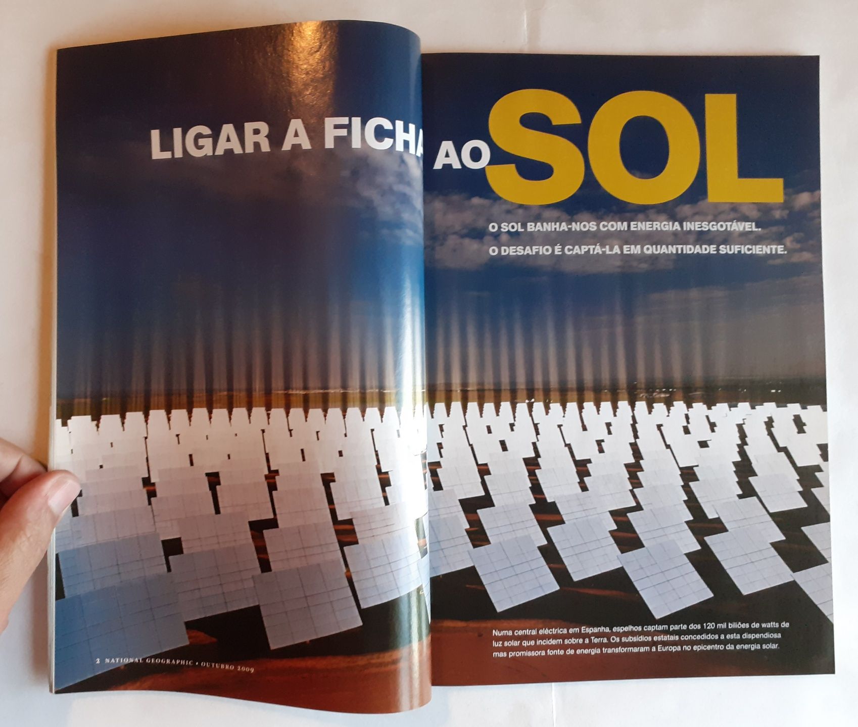 Revista National Geographic - Ligados ao Sol