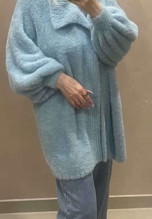 Вязаный кардиган ( ручная работа)