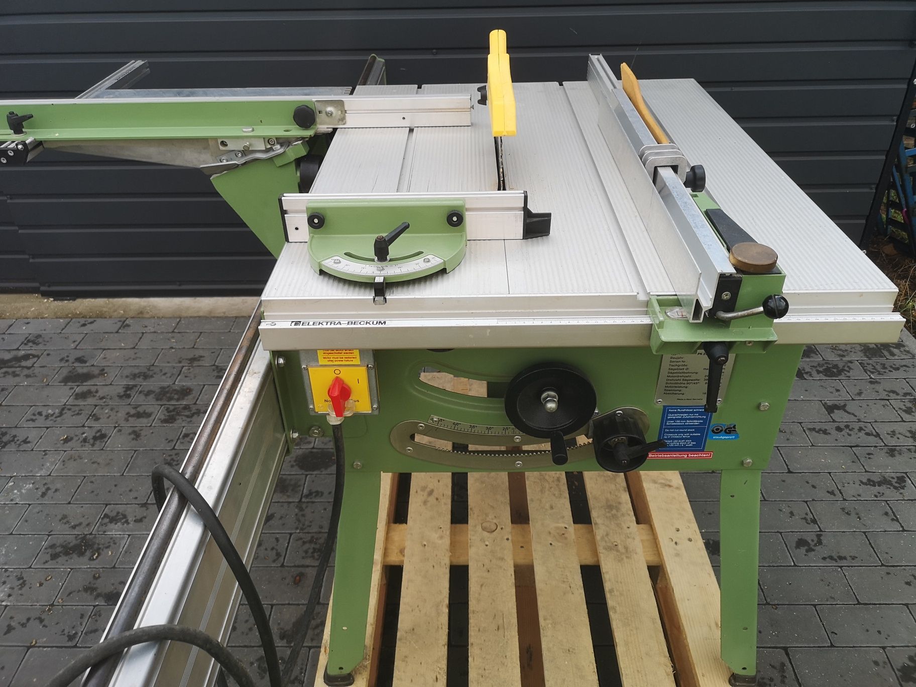 Piła Stołowa Formatówka Krajzega Elektra Beckum PK 250
