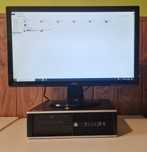Zestaw z monitorem HP Compaq Elite 8300 z SSD 256GB, 16GB RAM +Monitor