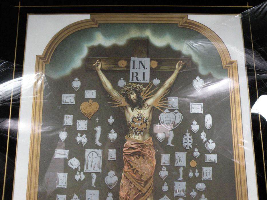 Oleodruk obraz Pan Jezus na Krzyżu kościół Cystersów w Mogile Kraków