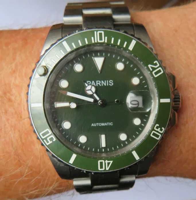 zegarek diver automat Parnis submariner