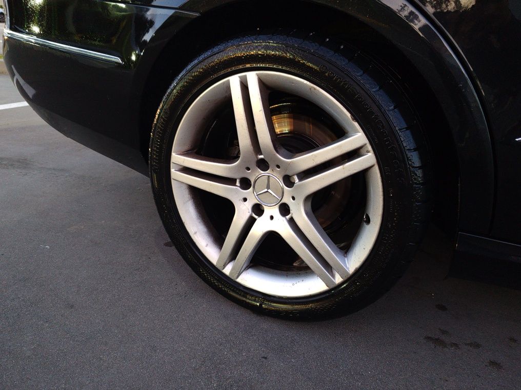 Jantes 18 mercedes CLC com pneus