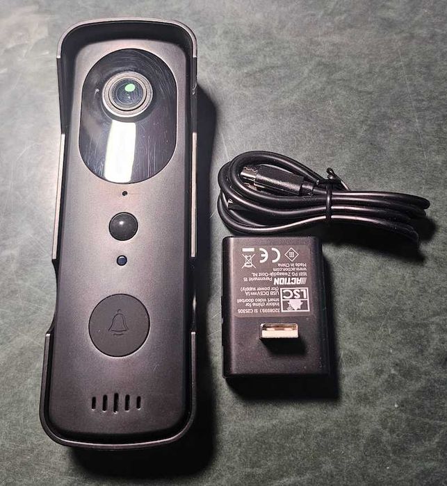 Inteligentny dzwonek domofon do drzwi z kamerą LSC Smart Connect 1080P