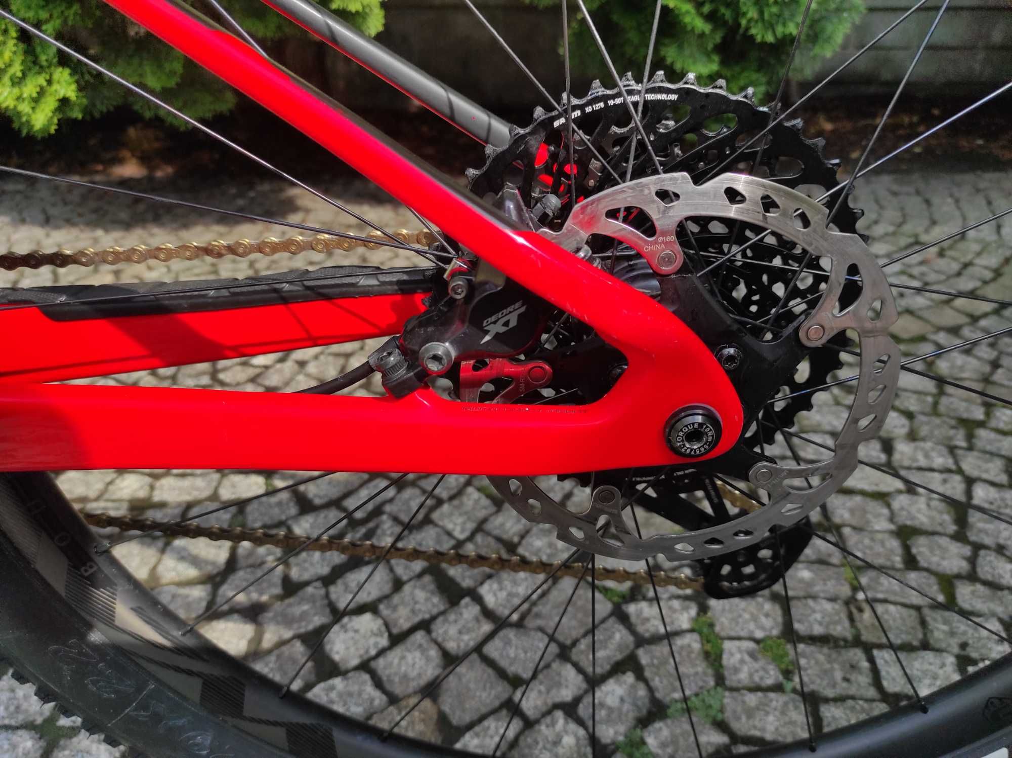 Trek supercaliber 9.8 XT gx carbon full rozmiar L po serwisie