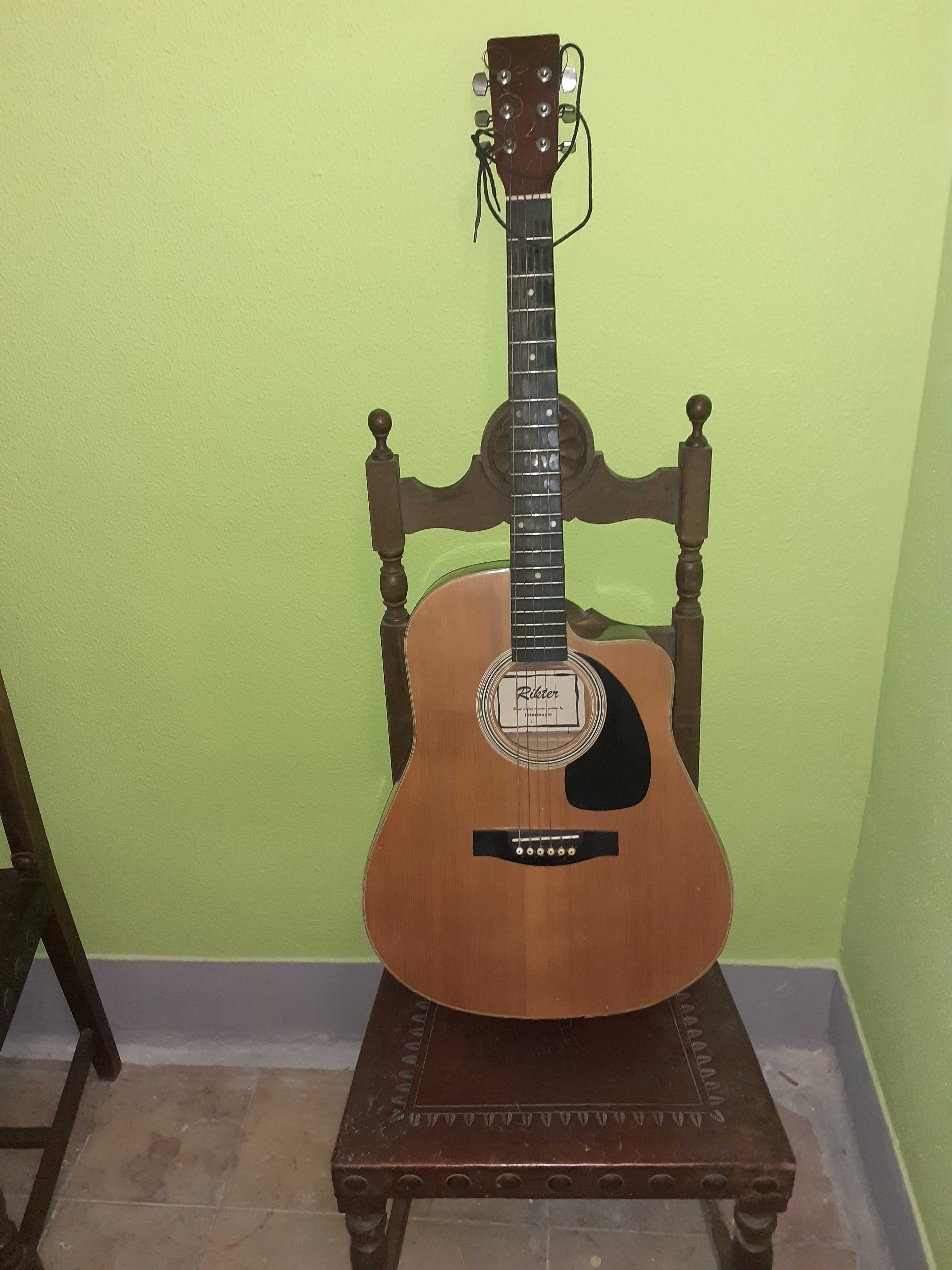 Vintage Ritken Acustic Guitar.