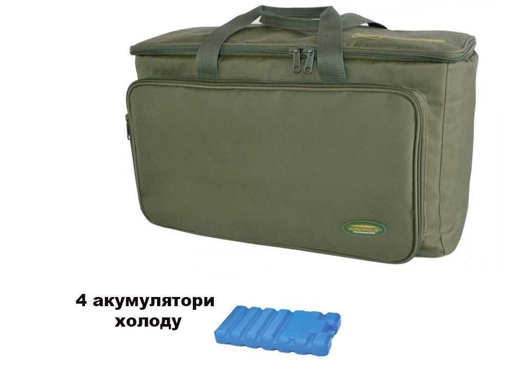Термосумка сумка-термос Acropolis ТСТ-3 з 4 акумуляторами холоду