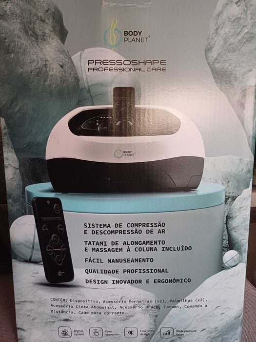Máquina portátil pressoterapia