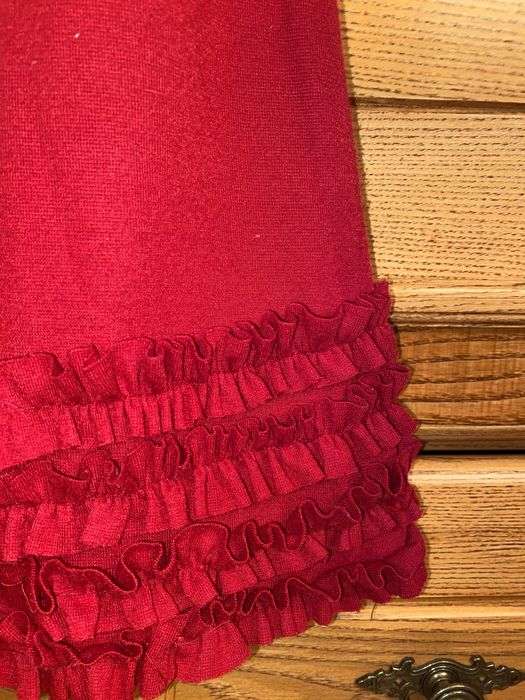 Красное платье на девочку лет 10