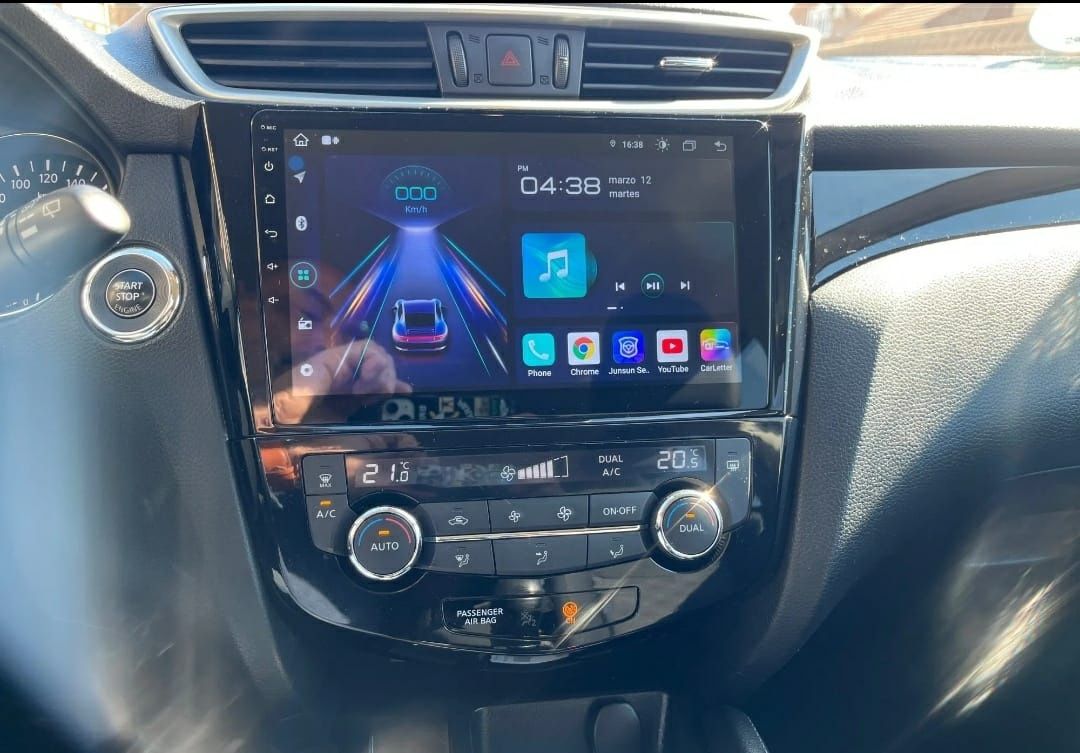 Radio Android 10" Nissan Qashqai J11 / X-trail 3 de 2013 a 2017 (4+32g