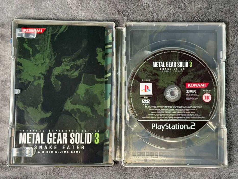 Metal Gear Solid 3 Snake Eater – Limited Metal Edition (PS2) Steelbook