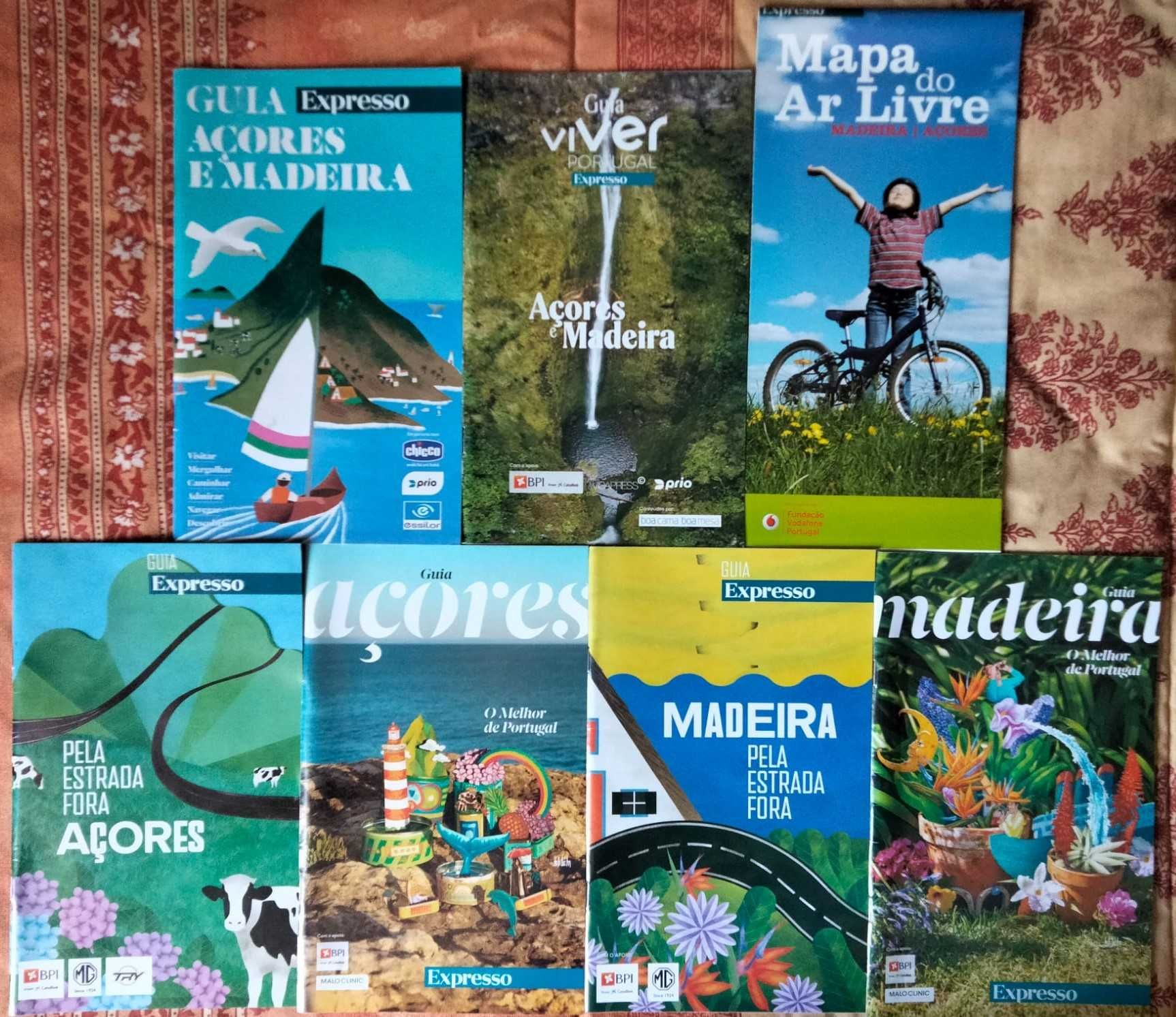 Conjunto de Guias Turísticos Açores e Madeira