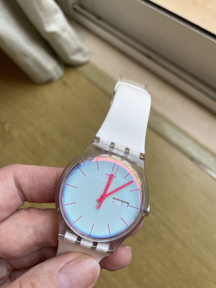 Relógio Swatch POLAWHITE