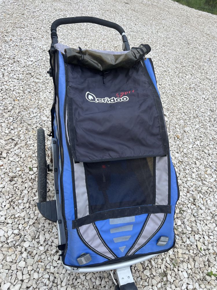 wielofunkcyjna przyczepka rowerowa Qeridoo Sportrex 1