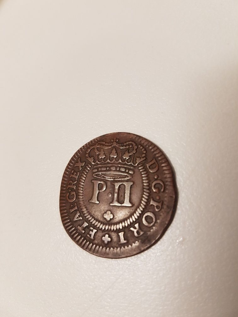 3 Reis 1703 D. Pedro II