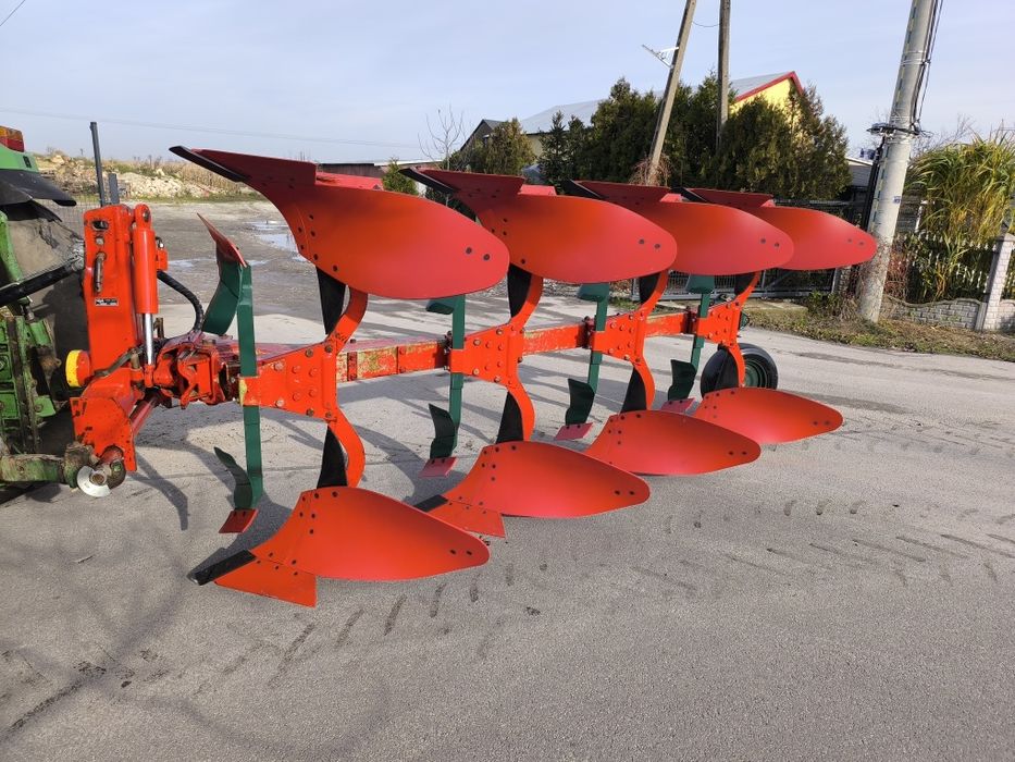 Pług 4 skibowy obrotowy Vogel Noot. Jak Nowy!!! Kukurydziany 50 cm !