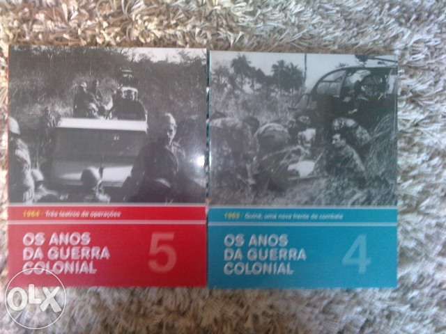 Livros os anos da guerra colonial novos