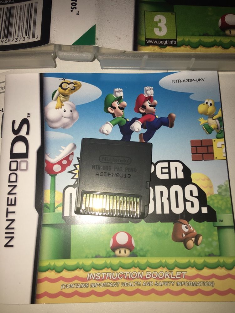 New Super Mario Bros Nintendo DS NDS Gra UNIKAT Odbiór Wysyłka