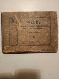 Książka wzory igrzysk i piramid towarzyskich wolnych i na drabinach