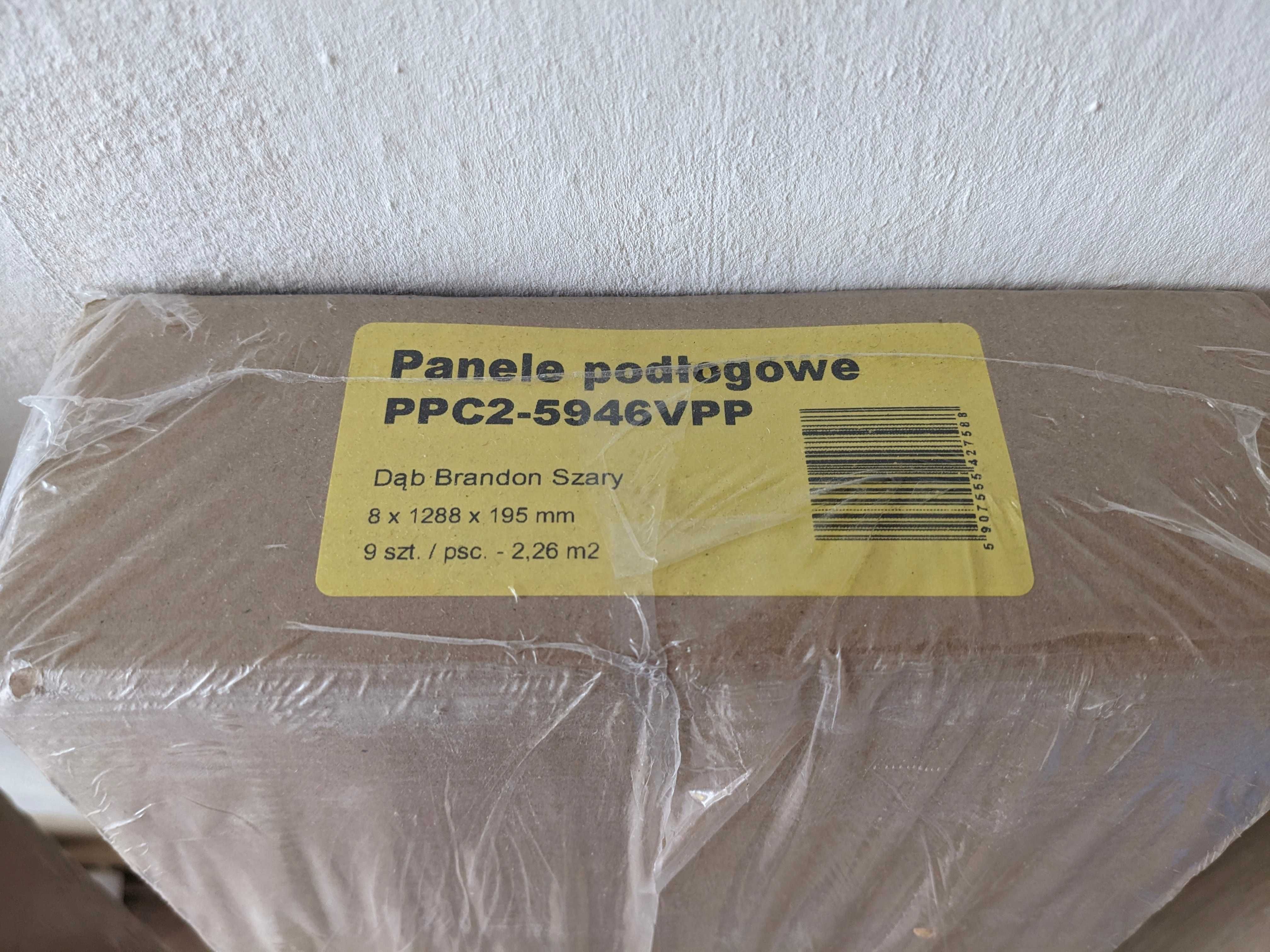 Panele podłogowe laminowane Kronospan Dąb Brandon AC4 szary
