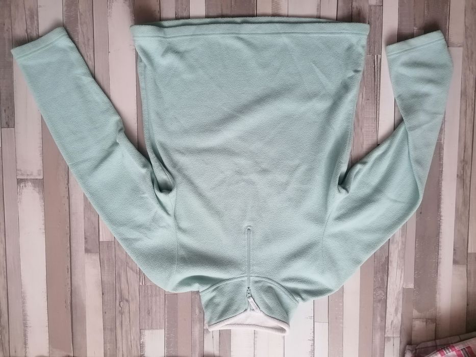 bluza polar że stójką 152 miętowy na dziewczynkę