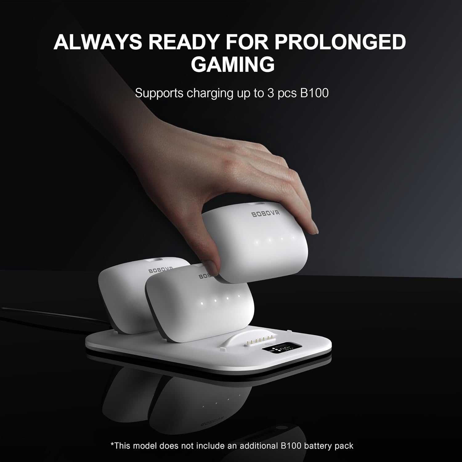 BOBOVR S3 Pro 2 Battery +Dock Head Strap для Meta Quest 3/3S кріплення
